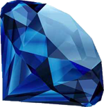 Swarovski kristalas Safyras 12