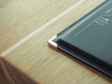 4 angoli per libri in metallo argentato