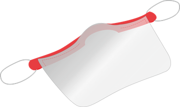 červená